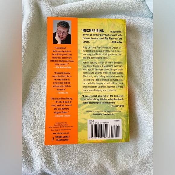 The Girl With The Dragon Tatoo by Stieg Larsson Translator Reg Keeland P… - Picture 3 of 8